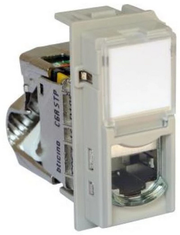 LEG KM4279C6AS LNOW ZÁS RJ45 CAT6A STP PÍSEK