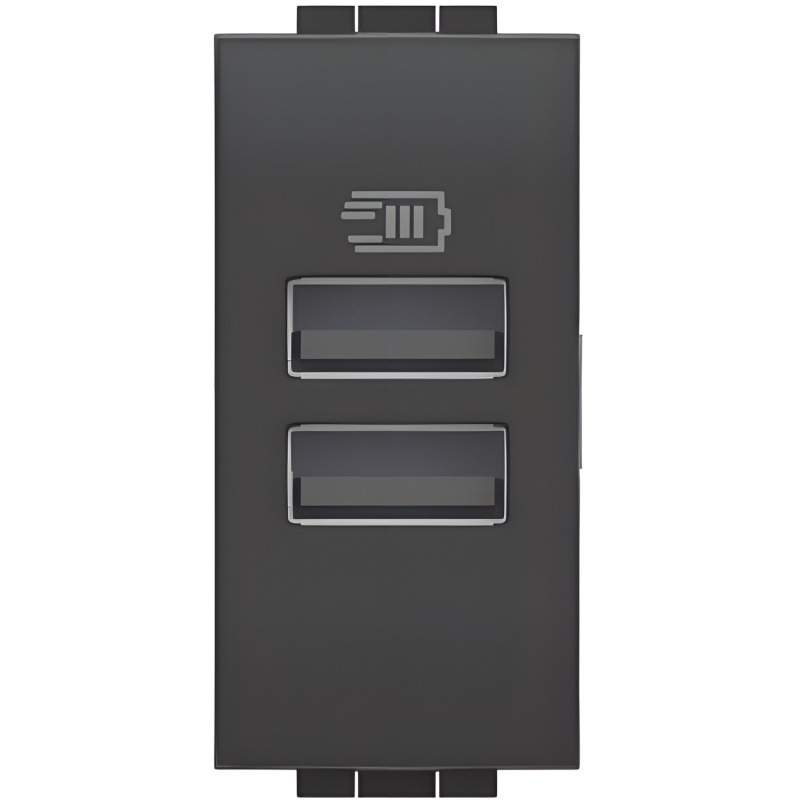 LEG L4191AA BTLLT NABÍJEČKA USB A+A 1M ANTRACIT