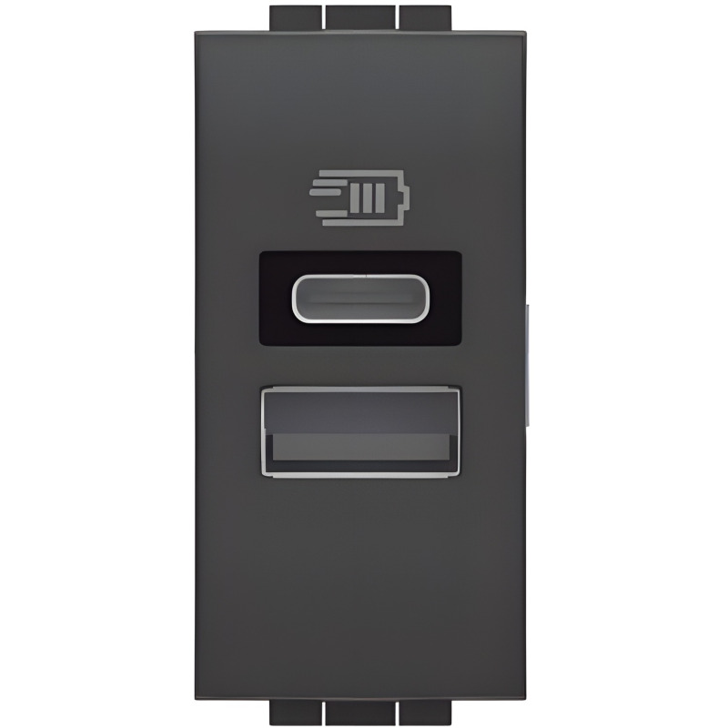 LEG L4191AC BTLLT NABÍJEČKA USB A+C 1M ANTRACIT