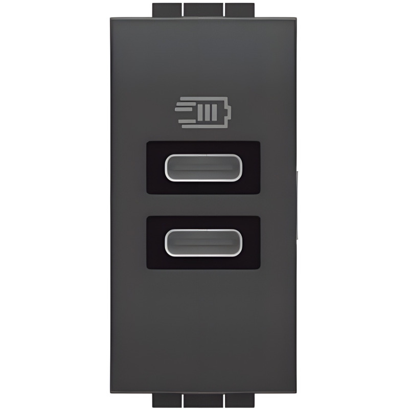 LEG L4191CC BTLLT NABÍJEČKA USB C+C 1M ANTRACIT