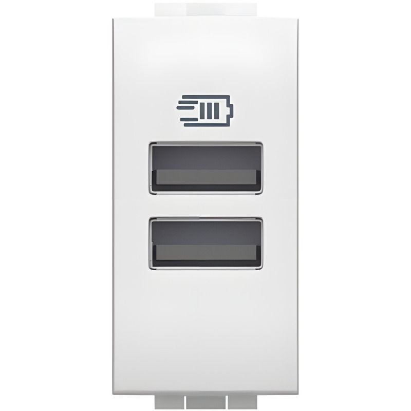 LEG N4191AA BTLLT NABÍJEČKA USB A+A 1M BÍLÁ