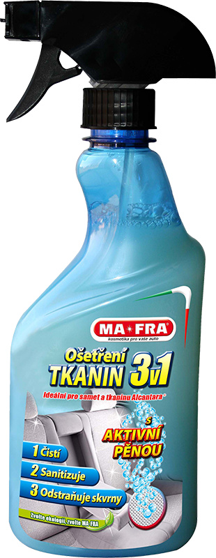 Mafra ošetřovač tkanin 3v1 s aktivní pěnou 500 ml