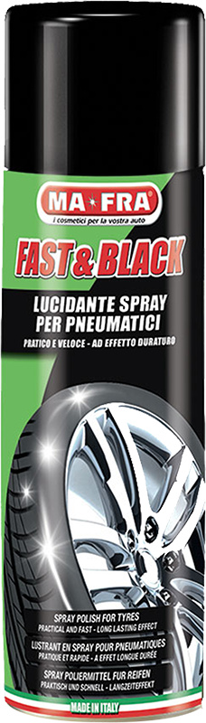 Mafra Fast & Black leští a chrání pneu 500 ml