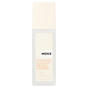 Mexx Forever Classic Never Boring for Her deodorant s rozprašovačem pro ženy 75 ml