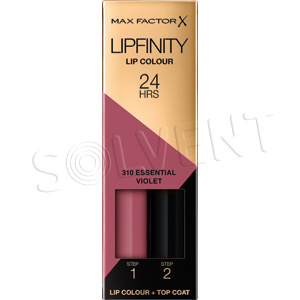 Max Factor Lipfinity Lip Colour dlouhotrvající rtěnka s balzámem odstín 310 Essential Violent 4,2 g