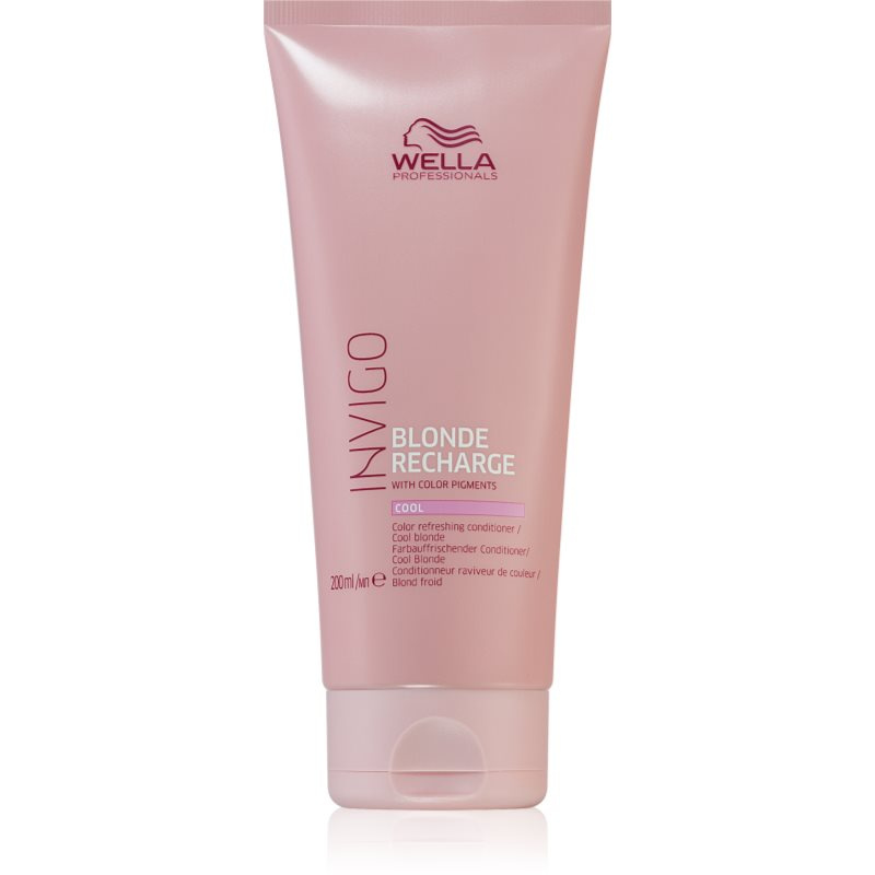 Wella Professionals Invigo Blonde Recharge kondicionér pro oživení blond barvy vlasů odstín Cool 200 ml