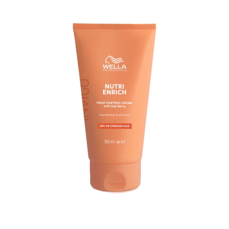 Wella Professionals Bezoplachový krém proti krepatění pro suché a poškozené vlasy Invigo Nutri-Enrich (Frizz Control Cream) 150 ml
