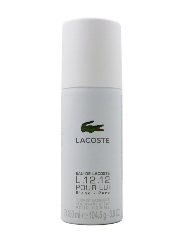 Lacoste Eau de  L.12.12 Blanc DEO ve spreji 150 ml M