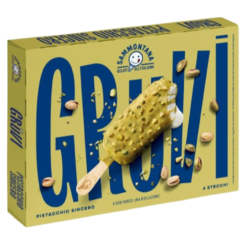 Sammontana Gruvi pistácie multipack nanuků (4×75 ml)