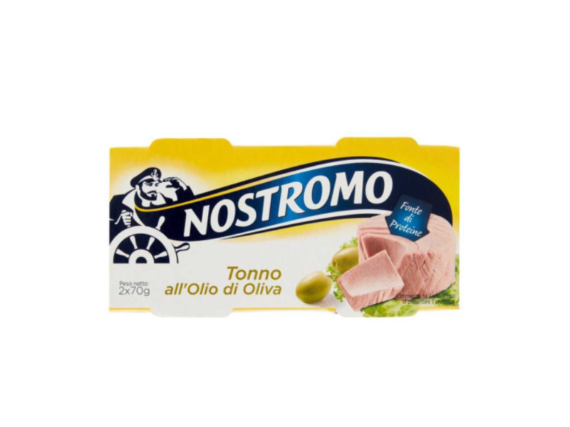 Nostromo tuňák v olivovém oleji (Tonno all’Olio di Oliva 2x70g) 140g
