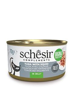 Schesir Cat konz. Adult tuňák/oliheň  70g