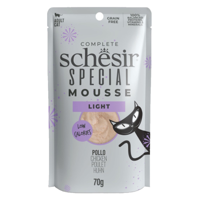 Schesir Cat kapsa Special Mousse Light kuře 70g