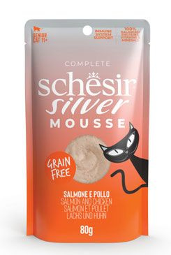 Schesir Cat kapsa Senior Lifestage Mousse los/kuř  80 g 