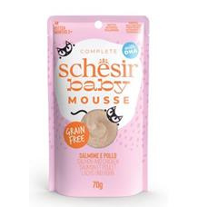 Schesir Cat kapsa Kitten Lifestage Mousse losos 70 g 