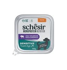 Schesir Dog vanička Monoprot.Senior Divočák paté  150g