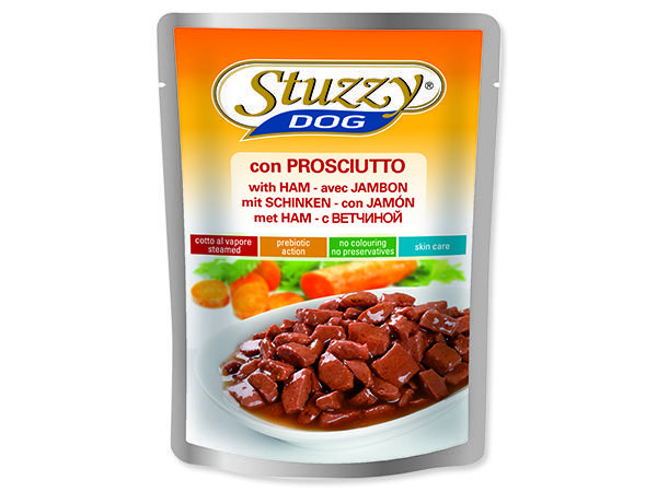 Kapsička STUZZY Dog šunka 100 g