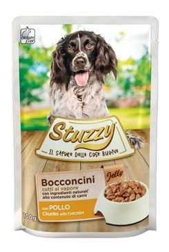 Kapsička STUZZY Dog kuřecí v želé 100 g