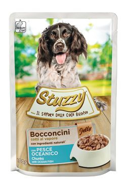 Kapsička STUZZY Dog mořská ryba v želé 100 g