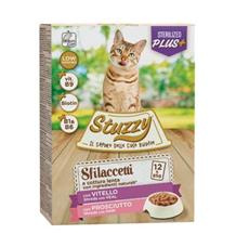 Stuzzy Cat kapsa Adult Sterilised šunka 12X85G