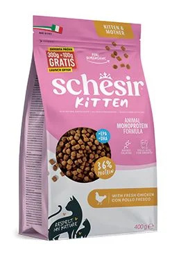 Schesir S.p.A. Schesir Cat Animal Monoprotein Kitten kuřecí 400g