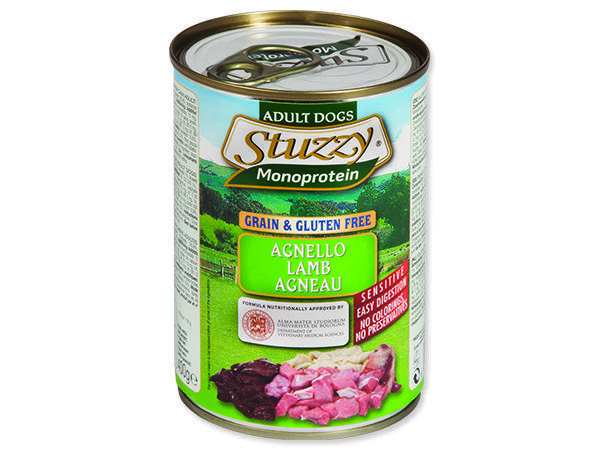Konzerva STUZZY Dog Monoprotein jehněčí 400 g