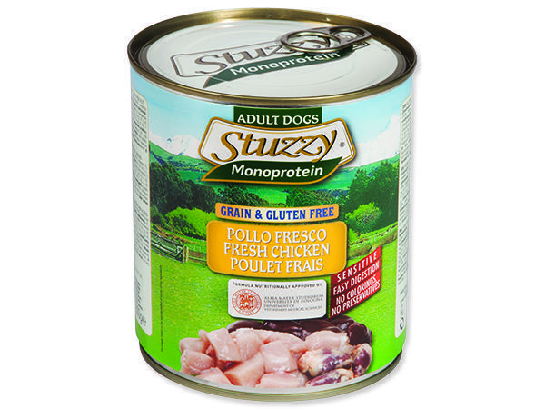 Konzerva STUZZY Dog Monoprotein kuřecí 800 g