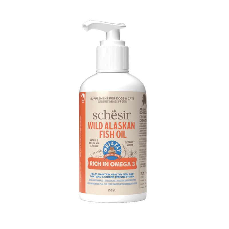 Lososový olej pes Grizzly Salmon Oil Plus 250ml