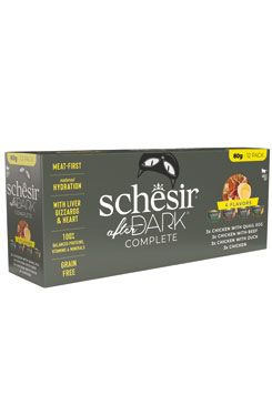 SCHESIR After Dark Wholefood Variety konzerva pro kočky 12x80 g