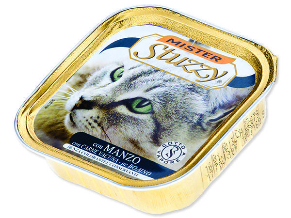 Vanička MISTER STUZZY Cat hovězí 100 g