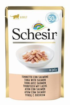 Schesir Cat kapsa Adult tuňák/losos  50 g 