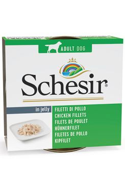 Konzerva SCHESIR Dog kuřecí v želé 150 g