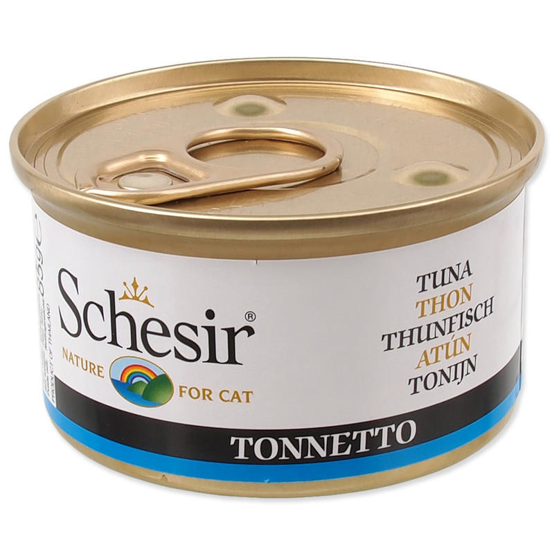 Schesir Cat konz. Adult tuňák 85G