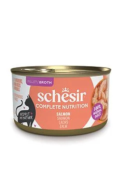 Konzerva SCHESIR Cat losos přírodní 85 g