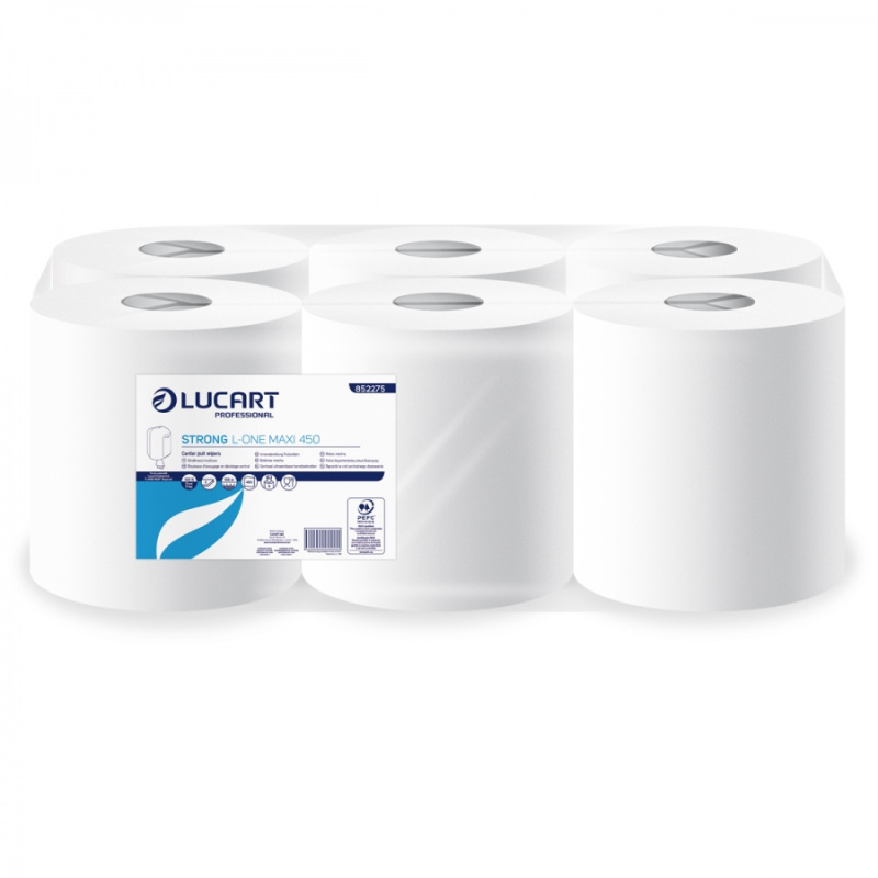Lucart Professional Lucart STRONG L-ONE MAXI 450 utěrky - 6 ks