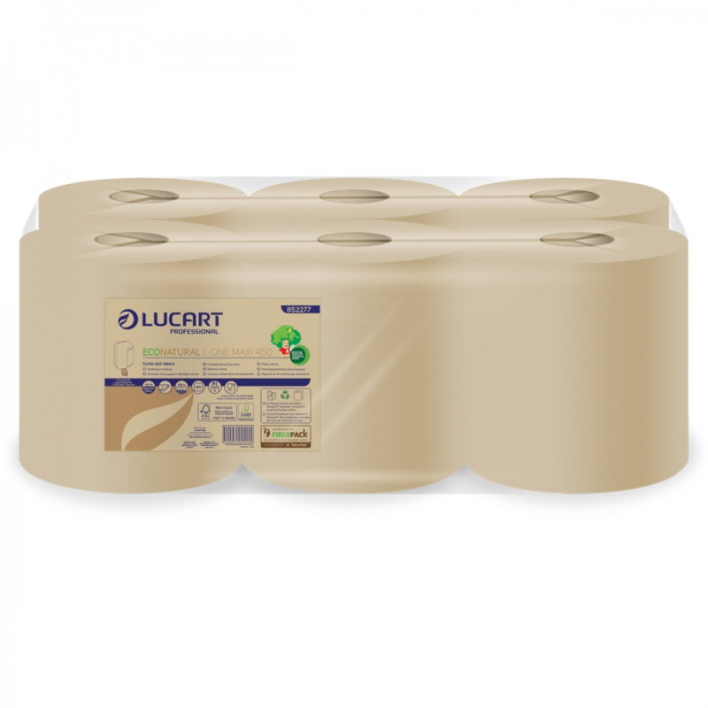 Lucart Professional Lucart ECO NATURAL L-ONE Maxi 450 papírové ručníky