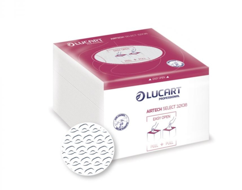 Lucart Professional Lucart AirTech Select papírové kapesníky  32x38