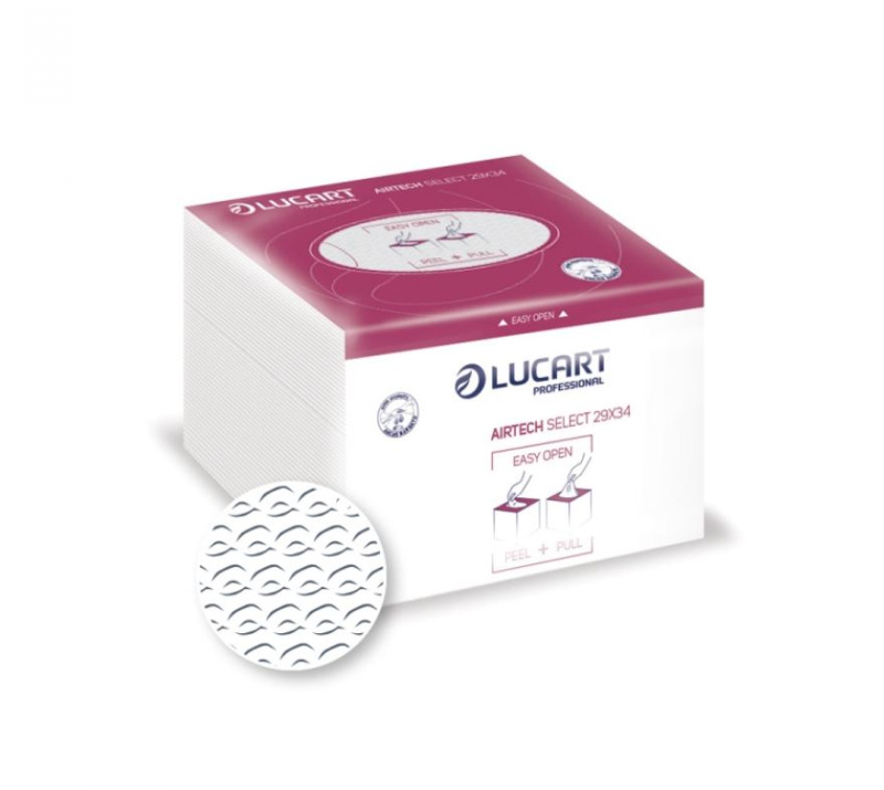 Lucart Professional Lucart AirTech Select 29x34 - papírové skládané utěrky, 40 ks