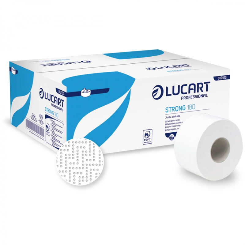 Lucart Professional Lucart Strong 180 - toaletní papír 180m, 12KS