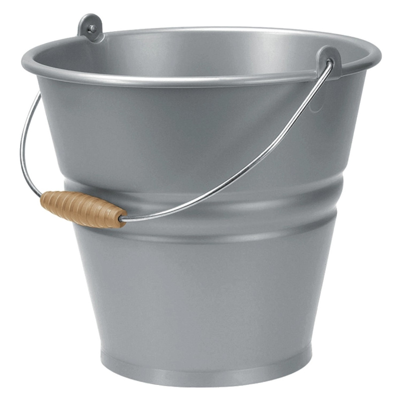 Tontarelli Vědro Nostalgia, stříbrná, 7 l