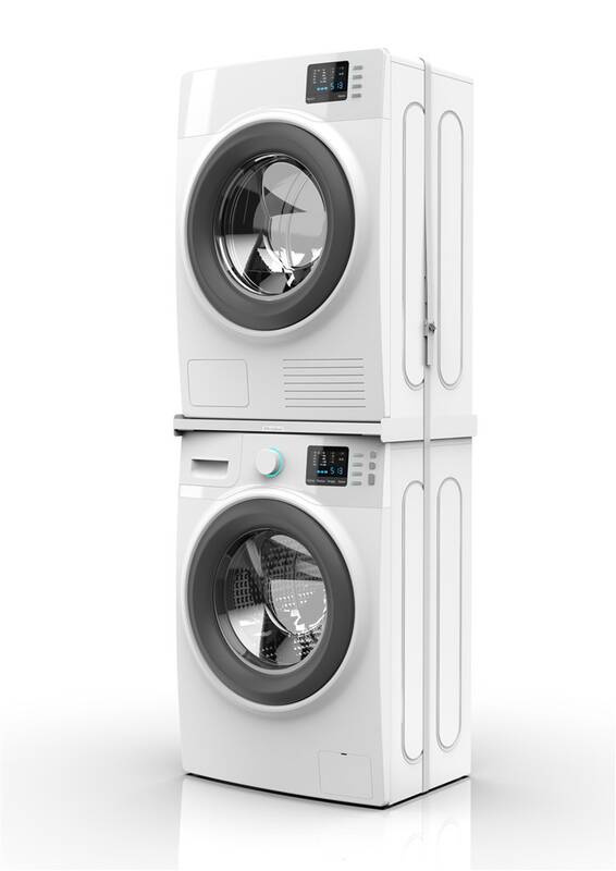 Mezikus pračka - sušička Meliconi Torre Slim L45 / nosnost 250 kg / bílá Varianta: ivi1