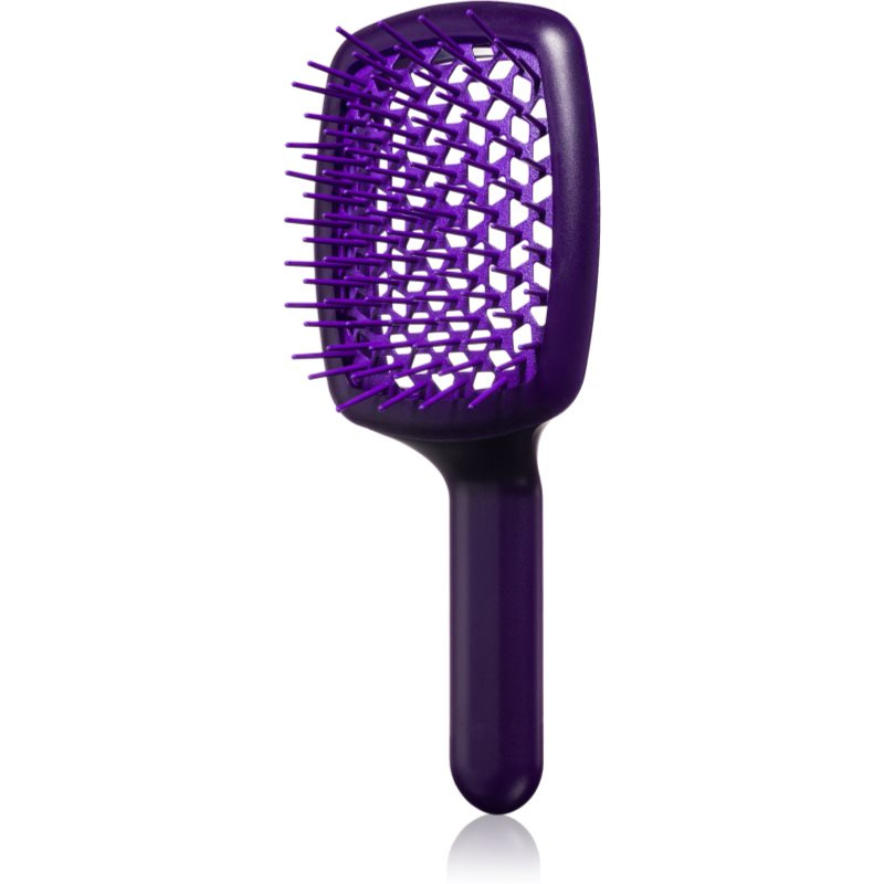 Janeke Curvy "M" Vented Brush plochý kartáč pro tepelnou úpravu vlasů 21 x 8,5 x 4 cm 1 ks