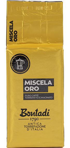 Bontadi Miscela ORO (Arabica 80%) mletá 250g