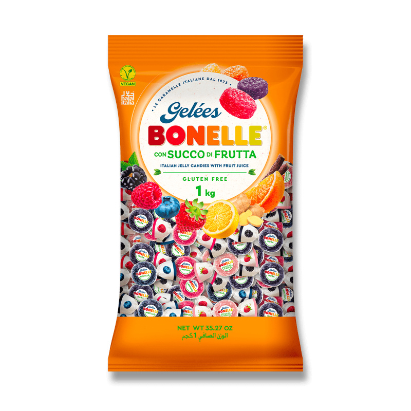 Bonelle - bonbóny - ovocné letní směs, 1 kg