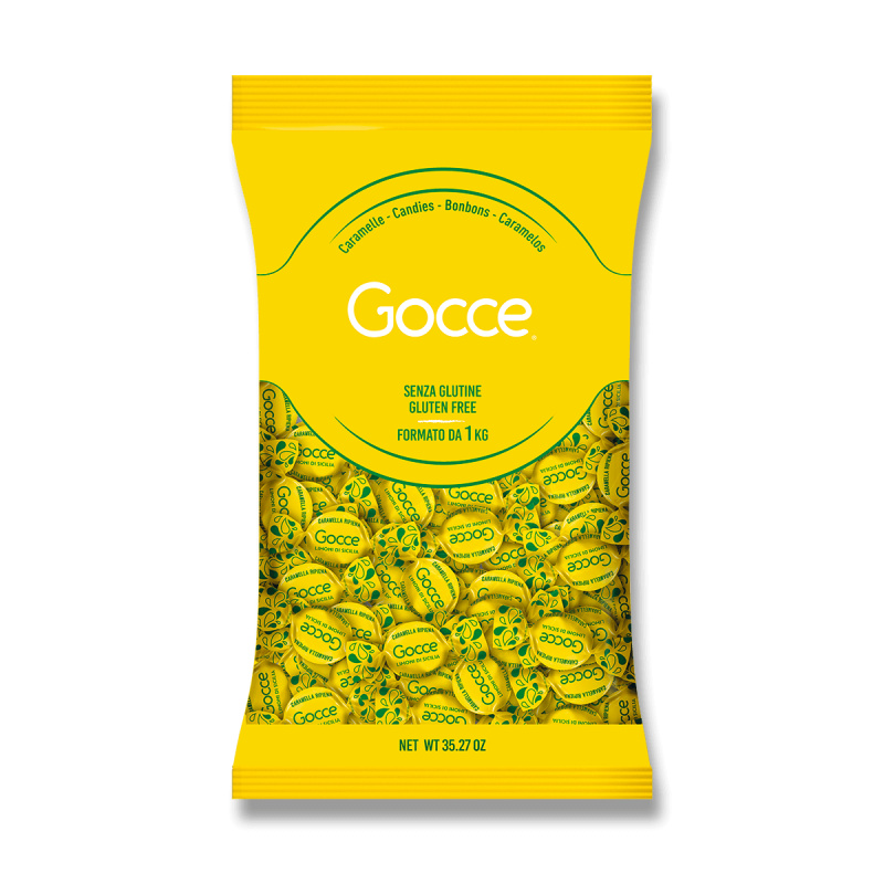 Gocce Limoni si Sicilia - bonbóny - 1 kg