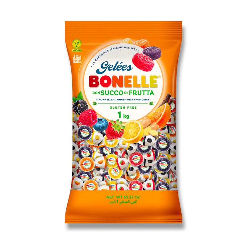Bonelle - bonbóny - ovocné classic, 1 kg