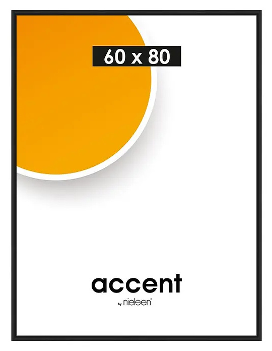Fotorámeček Accent by Nielsen / 60 x 80 cm / černá Varianta: ivi1