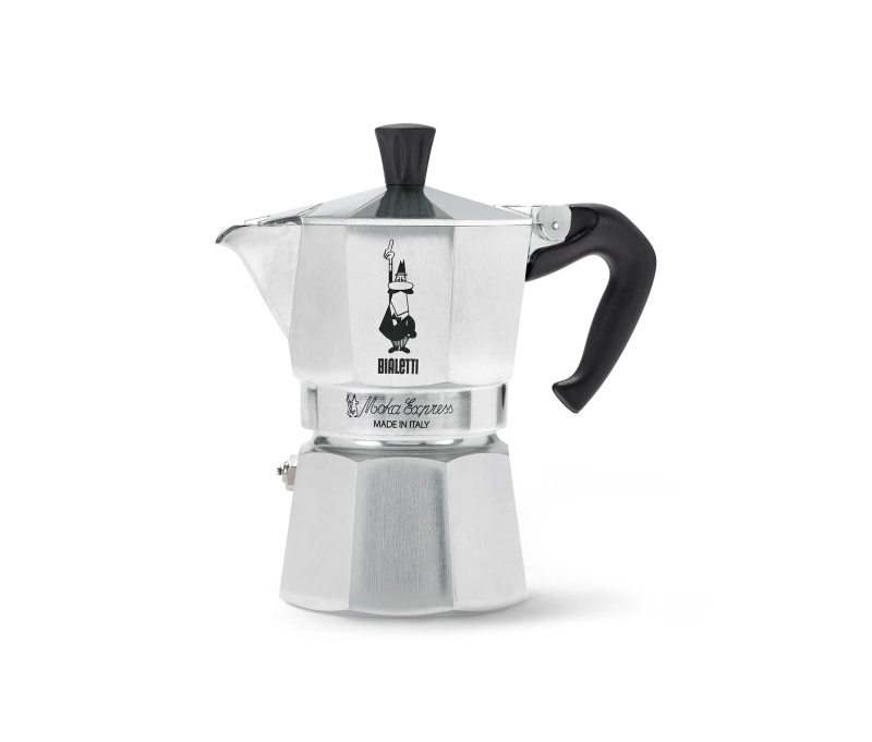 Bialetti Moka Express, 130 ml, stříbrná