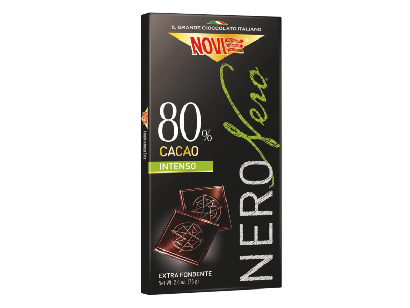 Novi NERO hořká čokoláda (NERO Nero Cacao) 80% 75g