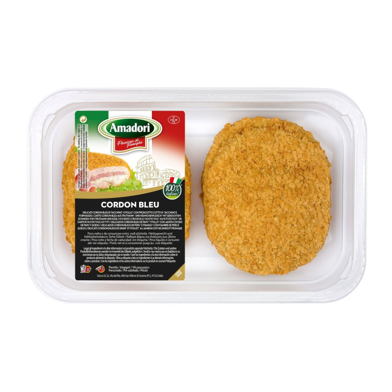 Amadori Cordon bleu se šunkou a sýrem