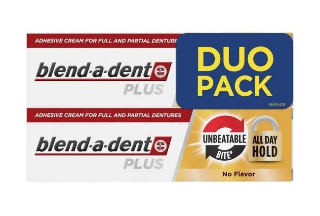 Blend-a-Dent Plus upevňující krém duo pack 2x40g